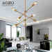 奥朵魔豆吊灯后现代简约客厅灯个性创意北欧铁艺灯具灯饰分子灯