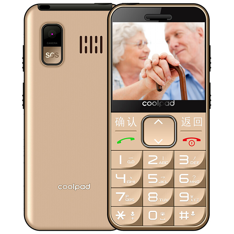 酷派（Coolpad）S588老人手机移动联通2G双卡双待
