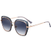 海伦凯勒2019新款时尚潮小脸太阳镜优雅偏光墨镜女猫眼镜框H8819