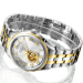 罗西尼(ROSSINI)手表启迪系列高档大气质感18K金防水镂空自动机械表男士手表时尚腕表
