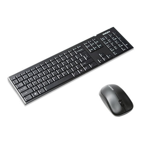 联想 ThinkPad（thinkplus）无线键鼠套装 超薄USB接口 黑色ec200