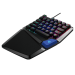雷柏（Rapoo） V550RGB 机械键盘 有线键盘 游戏键盘 35键RGB背光键盘 单手键盘