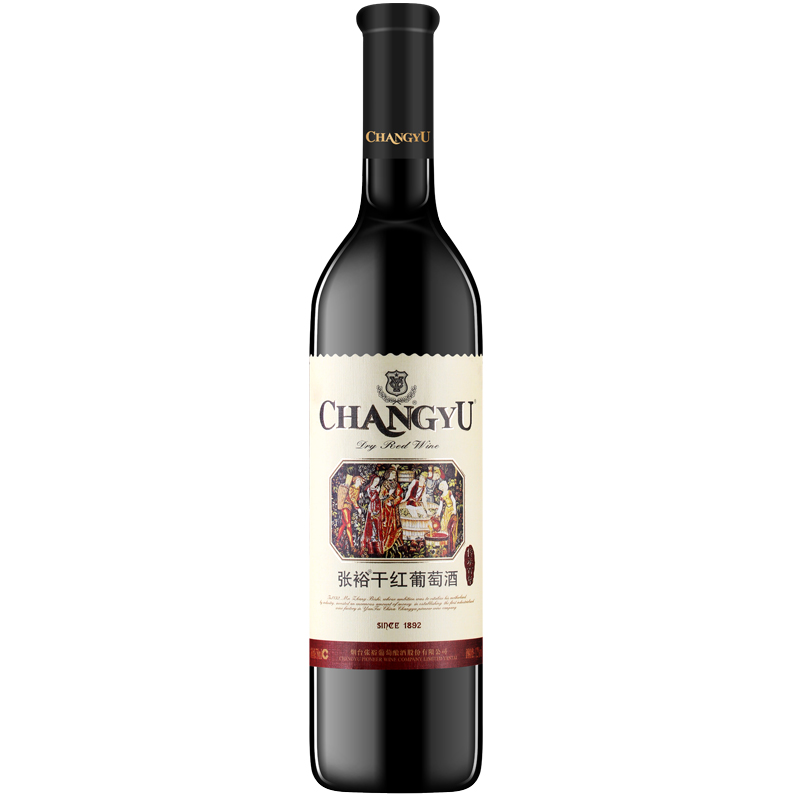 张裕（CHANGYU）红酒 传承百年干红葡萄酒 750ml 12%vol
