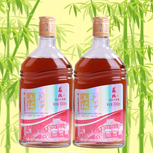 苏杭上海老酒黄酒精品十年陈黄酒10度500ml/瓶