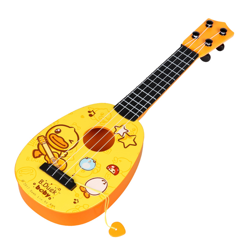 B.Duck小黄鸭 儿童玩具初学者吉他可弹奏男孩女孩宝宝音乐启蒙乐器