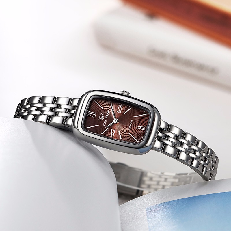 天王表（TIAN WANG）手表 女表正品小表盘防水钢带石英表休闲简约气质女士手表