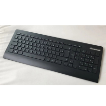 联想（Lenovo）笔记本台式电脑超薄激光无线键盘鼠标套装 键鼠套装 黑色