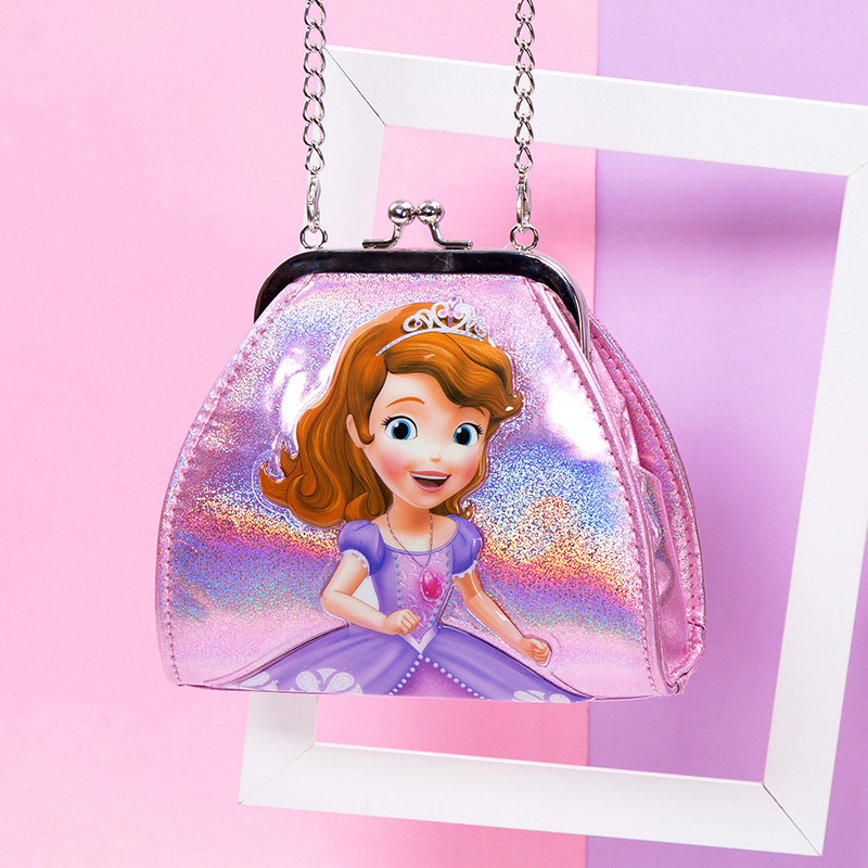 DISNEY迪士尼儿童零钱包 苏菲亚公主女童幼儿包时尚小包手包斜挎包手提包单肩包女孩礼物