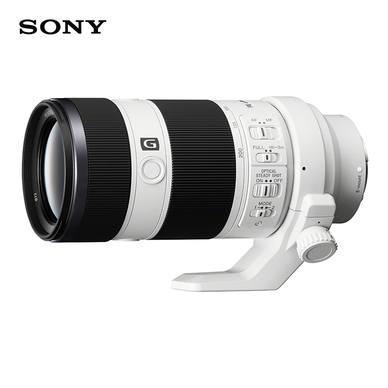 索尼FE 70-200mm F4 G OSS 全画幅远摄变焦微单相机G镜头 E卡口