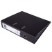 得力（deli）33180 加厚型欧式快劳夹/文件夹 A4 6个特惠装 黑色