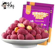 孔哥紫薯花生108g/袋花生米多味豆干果小吃开味花生仁坚果炒货