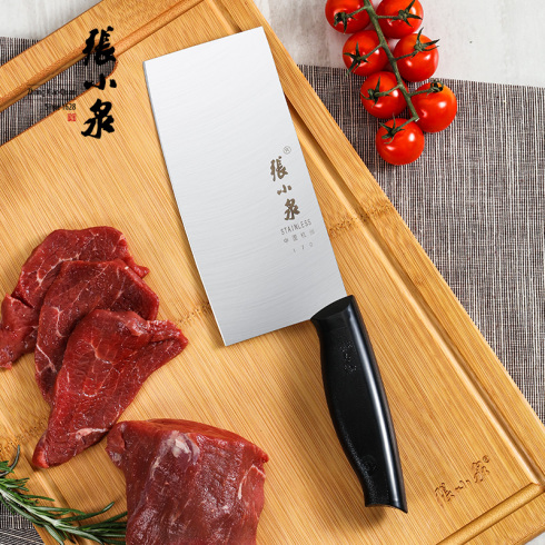 张小泉菜刀 家用厨师专用菜刀套装切片刀免磨不锈钢菜刀